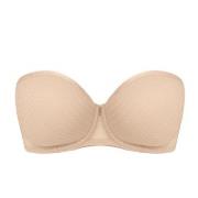 Freya BH Tailored Underwire Moulded Strapless Bra Beige B 75 Dam