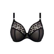 Elomi BH Namrah Underwire Bandless Plunge Bra Svart F 90 Dam