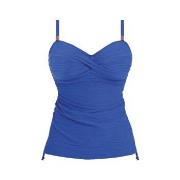 Fantasie Beach Waves Underwire Twist Tankini Blå polyamid E 85 Dam