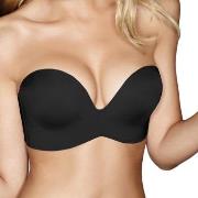 Wonderbra BH Ultimate Silhouette Micro Strapless Svart G 70 Dam