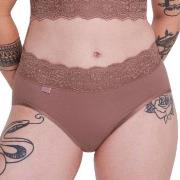 Sloggi Trosor Romance Midi Mörkrosa 48 Dam