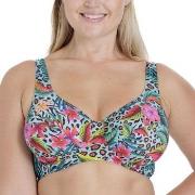 Miss Mary Amazonas Bikini Top Blå m blommor B 100 Dam