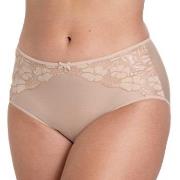Miss Mary Jacquard and Lace Panty Trosor Beige 50 Dam
