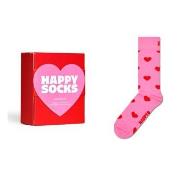 Happy socks Strumpor Heart Sock Gift Box Rosa bomull Strl 36/40