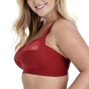 Miss Mary Lovely Lace Support Soft Bra BH Röd G 80 Dam