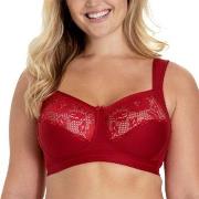 Miss Mary Lovely Lace Support Soft Bra BH Röd H 80 Dam