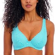 Freya Jewel Cove UW High Apex Bikini Top Turkos Mönster F 80 Dam