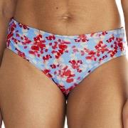 Abecita Sicily Folded Bikini Brief Blå Mönstrad 38 Dam