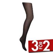 DIM Strumpbyxor Diams Ventre Plat Tights Svart Large Dam