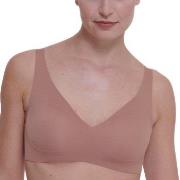 Sloggi BH Zero Feel 2 0 Soft Bra Brun XL+ Dam