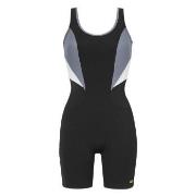 Damella Cindy Chlorine Resistant Long Leg Swimsuit Svart polyamid 44 D...