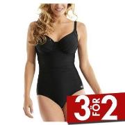 Damella Liza Swimsuit Svart F 40 Dam