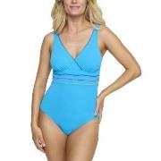 Damella Sandra Chlorine Resistant Swimsuit Turkos polyamid 46 Dam