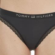 Tommy Hilfiger Trosor Tonal Logo Lace Briefs Svart X-Large Dam