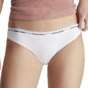 Calvin Klein Trosor 3P Low Rise Bikini Briefs Vit bomull XX-Large Dam