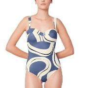 Triumph Summer Allure Swimsuit Blå/Vit E 42 Dam