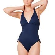 Triumph Summer Mix And Match Padded Swimsuit Navy E 42 Dam
