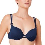 Triumph Summer Mix And Match WP Bikini Top Navy C 36 Dam