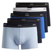 BOSS Kalsonger 5P Essential Trunks Flerfärgad-2 bomull Medium Herr