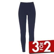 Damella Bamboo Leggings Marin bomull Large Dam