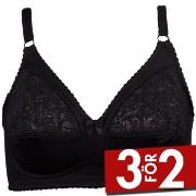 Damella BH Classic Soft Bra Svart F 95 Dam
