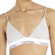 Calvin Klein BH Modern Cotton Triangle Unlined Gråmelerad Medium Dam