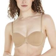 Calvin Klein BH Strapless Lined Bra Beige D 85 Dam