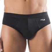 FILA Kalsonger Basic Brief Svart bomull Large Herr
