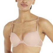 Calvin Klein BH Sheer Marquisette Push Up Bra Ljusrosa C 80 Dam