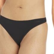 Calvin Klein Trosor Sheer Marquisette Thong Svart Large Dam