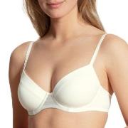 Calida BH Cate Underwire Padded Bra Creme bomull C 75 Dam