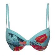Esprit Peony Beach Padded Push Up Bikini Turkos Mönster B 42 Dam