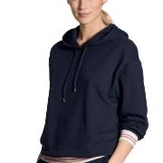 Calida Favourites Lounge Hoodie Mörkblå bomull Small Dam