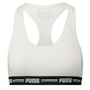 Puma BH Iconic Racer Back Bra Vit X-Large Dam