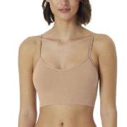 Schiesser BH Bustier Removable Pads Top Beige polyamid Large Dam