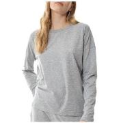 Mey Yona Long-sleeve T-shirt Grå Medium Dam