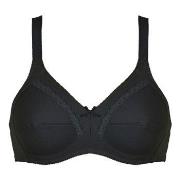 NATURANA BH Cotton Soft Bra Svart bomull B 80 Dam