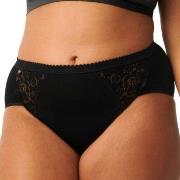 Sloggi Trosor 2P Chic Midi Briefs Svart bomull 44 Dam