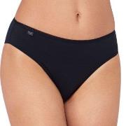 Sloggi Trosor 3P 24 7 Cotton Tai Briefs Svart bomull 44 Dam