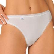 Sloggi Trosor 2P Basic Plus Tai Briefs Vit bomull 44 Dam