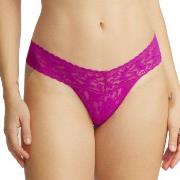 Hanky Panky Trosor 3P Low Rise Thong D1 Mörkrosa nylon One Size Dam