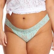 Hanky Panky Trosor 3P Original Rise Thong D1 Mintgrön nylon One Size D...