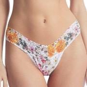 Hanky Panky Trosor 3P Printed Low Rise Thong Vit m Blommor nylon One S...