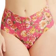 Hanky Panky Trosor 2P Signature Lace Print Retro Thong Rosa blommig ny...