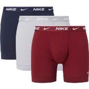 Nike Kalsonger 6P Everyday Cotton Boxer Blå/Röd bomull Small Herr