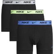 Nike Kalsonger 9P Everyday Cotton Boxer Svart/Silver bomull X-Large He...