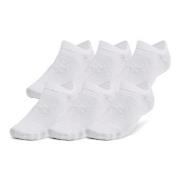 Under Armour Strumpor 12P Essential No Show Socks Helvit polyester Med...