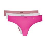 Under Armour Trosor 9P Pure Stretch Thong Rosa/Vit Small Dam