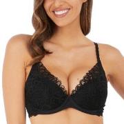 Wacoal BH Raffine Plunge Push Up Bra Svart B 90 Dam