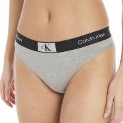 Calvin Klein Trosor 2P CK96 Cotton Thong Ljusgrå bomull Small Dam